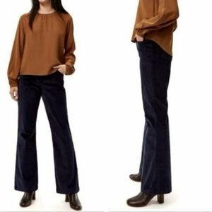 Aritzia Babaton Cole Corduroy Wide Leg Pant